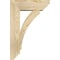 Ekena Millwork Thorton Slat Rough Sawn Bracket w/ Offset Brace, Douglas Fir, 6"W x 16"D x 24"H BKT0604X16X24THR06RDF - alternate 4